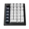 Keychron Q0 Max QMK Gateron Jupiter Red RGB belaidė skaičių klaviatūra Carbon Black