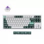 Keychron Q3 HE QMK 80% belaidė mechaninė klaviatūra (Nebula Switch) - Shell White