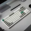 Keychron Q3 Max 80% pilnai surinkta klaviatūra su reguliavimo rankenėle, Red Switch, Hot-Swap Gateron Jupiter RGB belaidė klaviatūra - Shell White