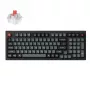 Keychron V5 Ultra 96% 8K belaidė klaviatūra su Red jungikliais, Hot-Swappable, Silk POM, RGB