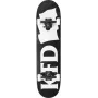 KFD Bandana Complete Skateboard 8 White
