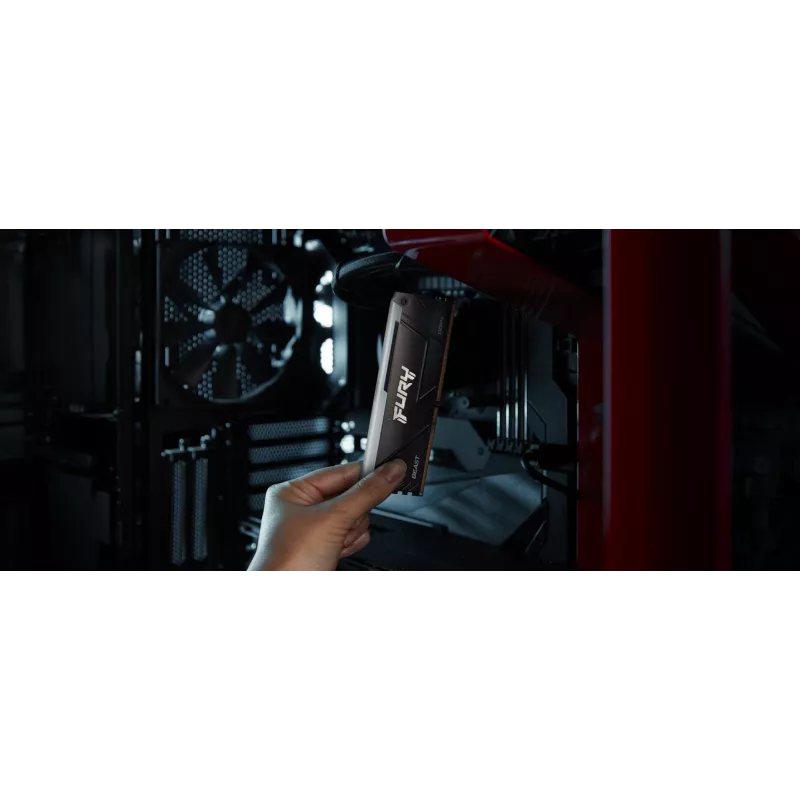 Kingston FURY Beast 32GB DDR4 3200MHz CL16 UDIMM darbalaukio atmintis