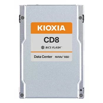 Kioxia CD8-V 800GB U.2 NVMe PCIe 4.0 įmonės SSD (DWPD 3, SIE)