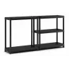 KIS Keter plastikinė knygų lentyna 5 lentynų 90 x 40 x 182 cm juoda