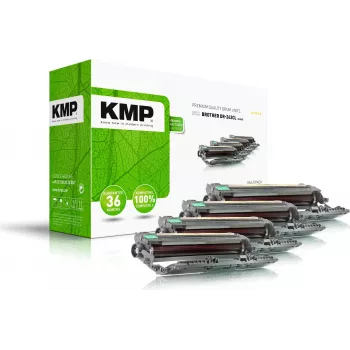 KMP B-DR32 Tonerio blokas (atnaujintas, suderinamas) – juoda, žydra, rausvai violetinė, geltona (4 vnt. rinkinys)