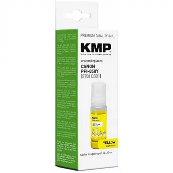 KMP kasetė Canon PFI050Y (5701C001) Geltona Suderinama