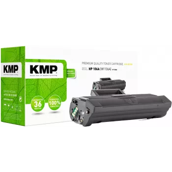 KMP PRINTTECHNIK H-T260A juodas kasečių toneris, tinkamas HP 106A W1106A (2556,0000)