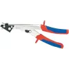 KNIPEX lakštinio metalo karpymo žirklės (nibbler) 90 55 280 – 280 mm, kerpa plieną iki 1,2 mm, varį/aliuminį iki 1,7 mm, plastiką iki 2,0 mm