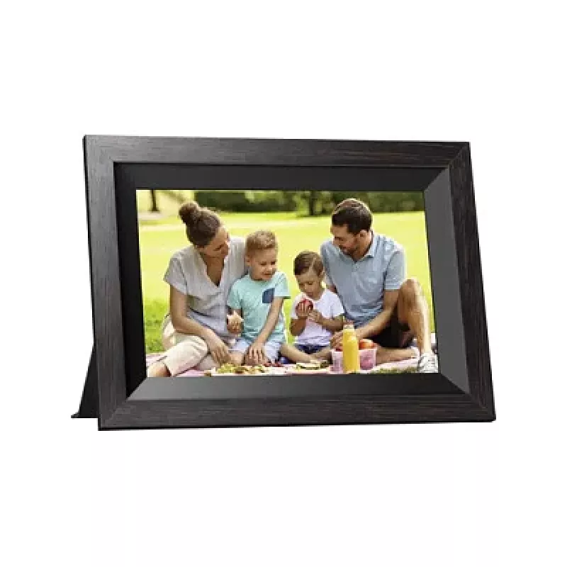 Kodak RCF-1012W WiFi skaitmeninis nuotraukų rėmelis, 10.1 colio jutiklinis ekranas, juodas