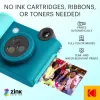 Kodak SMILE+ Momentinė spausdinimo kamera, 2x3'', mėlyna