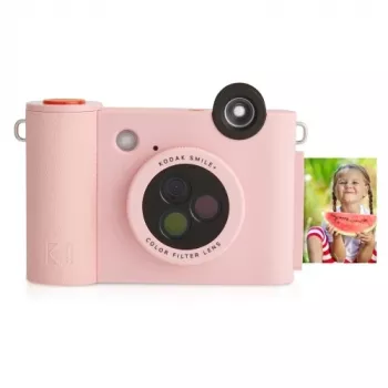 Kodak SMILE+ Momentinė spausdinimo kamera, 2x3 inch, rožinė (SPEC)