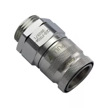 Koolance QD3 Quick Disconnect Coupling, 10mm Barb su G1/4 inch vyrišku sriegiu iki Quick Disconnect – Nikelis