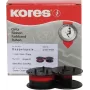Kores G051NYSR dvispalvė kalkuliatoriaus kasetė, juoda/raudona, 13 mm x 4 m