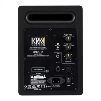 KRK Kreate 5 aktyvus studijinis monitorius su 5,25 colio žemųjų dažnių garsiakalbiu, 1 colio aukštųjų dažnių garsiakalbiu, 100W, Bluetooth 5.0