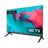 KRUGER & MATZ KM0224-T1 24 inch HD Ready LED televizorius su DVB-T2 H.265/HEVC, 12V automobiliniu adapteriu, 2x HDMI, USB PVR, viešbučio režimu