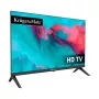 KRUGER & MATZ KM0224-T1 24 inch HD Ready LED televizorius su DVB-T2 H.265/HEVC, 12V automobiliniu adapteriu, 2x HDMI, USB PVR, viešbučio režimu
