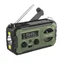 Kruger & Matz KM0837 Saulės Radijas, Nešiojamas Avarinis Radijas SOS, Power Bank 10000mAh, Žibintuvėlis, Dinamo
