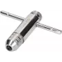 KS TOOLS 1/4 colio šešiakampis antgalių laikiklis su reversiniu reketo galvute, 85mm, 72 dantų, chromo vanadžio plienas, DIN 3126 / ISO 1173 331.0660