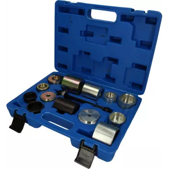 KS TOOLS 14 dalių tylaus guolio išėmimo ir įdėjimo įrankių rinkinys BMW BT672050