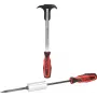 KS TOOLS 2 dalių veleno riebokšlių ištraukimo rinkinys 150.3610