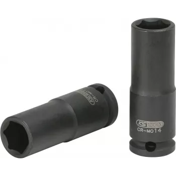 KS TOOLS 3/8 colio šešiakampis smūginis galvutė, ilga, 17mm (515.1617)