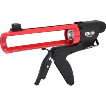 KS TOOLS rankinis kasečių pistoletas be išsikišusio stūmoklio strypo 310 ml (980.3050)