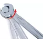 KS TOOLS DUO GEARplus kombinuotas reketinis veržliaraktis, 30 mm, 12-kampis, chromo vanadžio plienas, matinis satino chromas, DIN 3113, 72 dantukai, 5° grįžimo kampas, 15° pakreipimas 503.5228