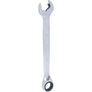 KS TOOLS DUO GEARplus sujungtas veržliaraktis su reketiniu atviruoju galu, 22 mm, reversinis, chromo vanadžio plienas 503.5922