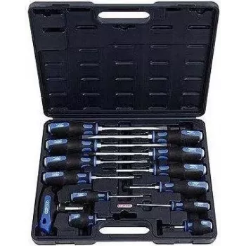KS TOOLS ERGOTORQUEmax smūginis atsuktuvų rinkinys, 13 dalių (151.1150)