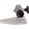 KS TOOLS 300.0680 mikrometro stovas išoriniams mikrometrams iki 100 mm, ketaus pagrindas, chromuoti spaustukai, neslystantys padukai