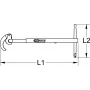 KS TOOLS teleskopinis kriauklės raktas, Ø 32-63mm (126.2000)