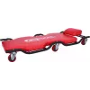 KS TOOLS dirbtuvių gulimoji lenta ant ratukų, 1160x540mm, 150kg apkrova, 6 pasukami ratukai, integruoti įrankių padėklai, atspari alyvai ir tepalams (500.8003)