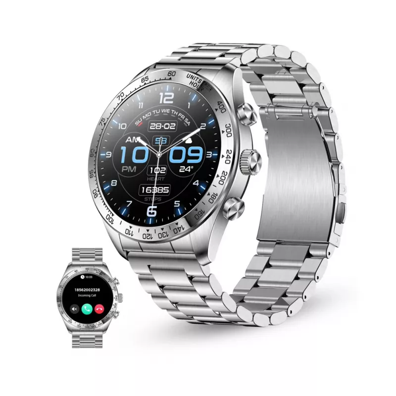 KSIX Smartwatch ELITE, sidabrinis