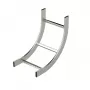 KSVI-400 R=300 HDG Ladder Vertical Inside Bend 400mm Width 300mm Radius