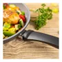 Kuhn Rikon EASY CERAMIC keptuvių rinkinys 24 + 28 cm, keraminė nelipni danga, tinka indukcijai, juodos spalvos