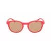Lacoste Childish L3644S-615 akiniai - Rėmeliai raudoni, lęšiai pilki - 48/21/135 mm - Vaikiški unisex