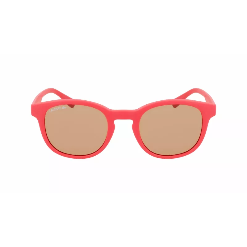 Lacoste Childish L3644S-615 akiniai - Rėmeliai raudoni, lęšiai pilki - 48/21/135 mm - Vaikiški unisex