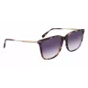 Lacoste L6016S-219 Moteriški Akiniai nuo Saulės Havana Rudi Kvadratiniai Acetatas