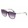 Lacoste L6016S-219 Moteriški Akiniai nuo Saulės Havana Rudi Kvadratiniai Acetatas