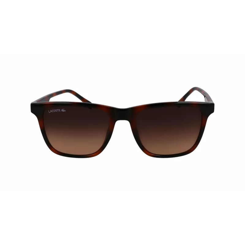 Lacoste L6041S-214 Vyriški Akiniai nuo Saulės Havana Acetato Rėmeliu Rudi Polikarbonato Lęšiai 54mm