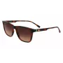 Lacoste L6041S-214 Vyriški Akiniai nuo Saulės Havana Acetato Rėmeliu Rudi Polikarbonato Lęšiai 54mm