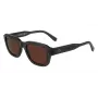 Lacoste L6048S-035 Akiniai Vyriški Stačiakampis Acetato Rėmas Tamsiai Pilki Lęšiai Pilki 51mm