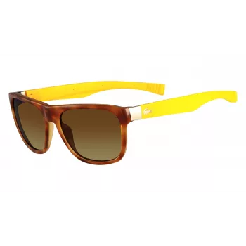 Lacoste L664S Unisex Akiniai - Juodas Rėmelis, Pilki Lęšiai 55mm