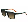 Lacoste L956S-301 Vyrų stačiakampiai akiniai nuo saulės žaliu acetato rėmeliu UV400