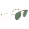 Lacoste vyriški akiniai nuo saulės L241S-045 tamsiai pilki stačiakampiai pilnas rėmelis acetatas UV400