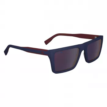 Lacoste vyriški akiniai nuo saulės L6009S-424 mėlynas rėmelis, pilki gradientiniai lęšiai 56/19/145 mm