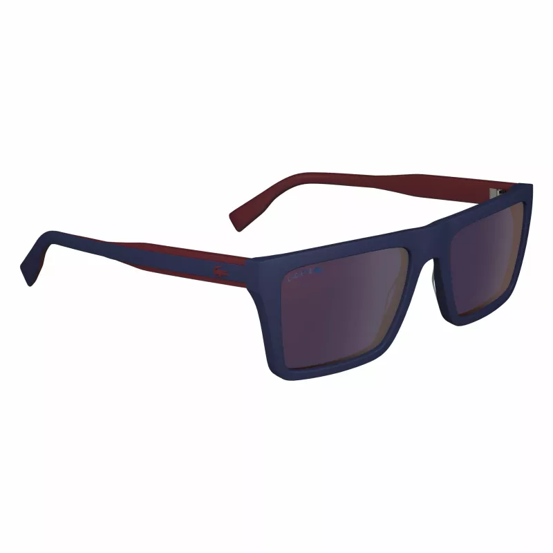 Lacoste vyriški akiniai nuo saulės L6009S-424 mėlynas rėmelis, pilki gradientiniai lęšiai 56/19/145 mm