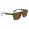 Lacoste vyriški akiniai nuo saulės L6027S-275 Havana Acetate Rectangle 57mm