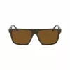 Lacoste vyriški akiniai nuo saulės L6027S-275 Havana Acetate Rectangle 57mm