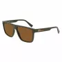 Lacoste vyriški akiniai nuo saulės L6027S-275 Havana Acetate Rectangle 57mm